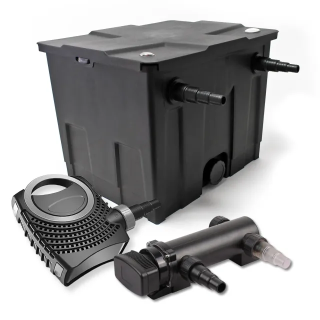 SunSun CBF-350 Teichfilter Komplettset 12000 L mit UVC