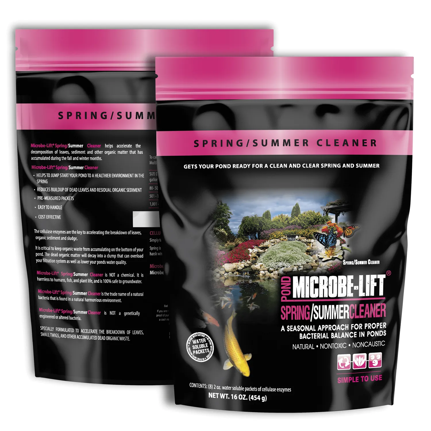 Microbe-Lift Spring Summer Cleaner Teich 4 Beutel