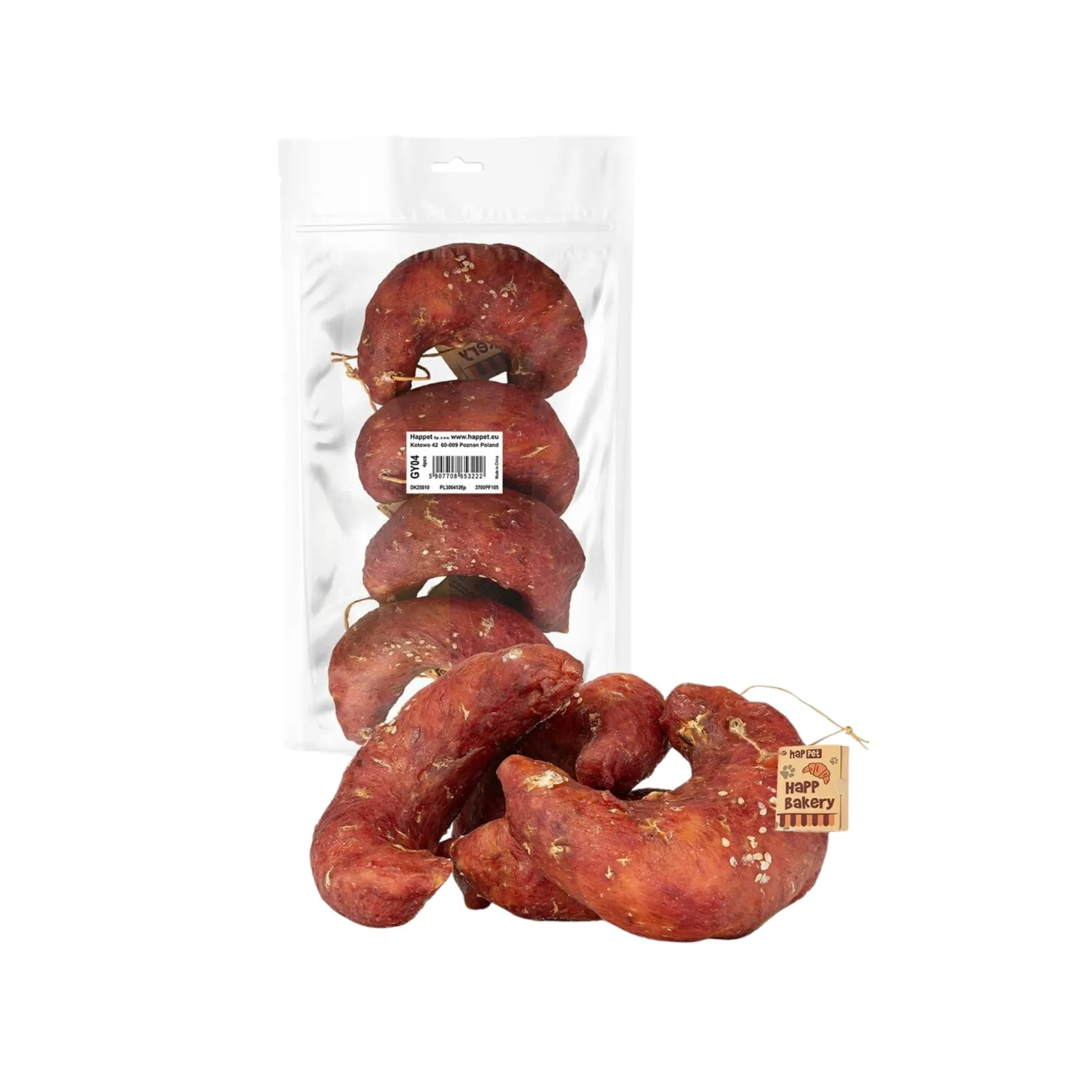 Happet Croissant Ente Hundekausnack 1 Stück 22% Ente