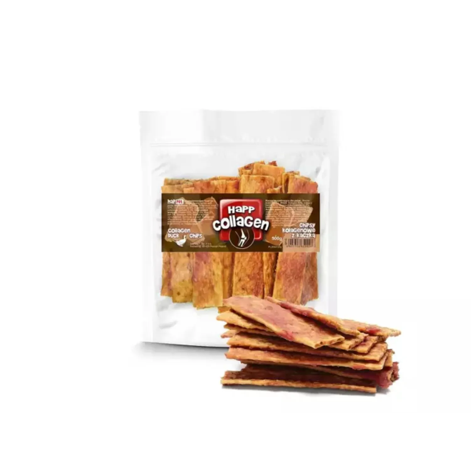 Happet Kollagen-Rollen Ente Hundesnack 3 Stück proteinreich