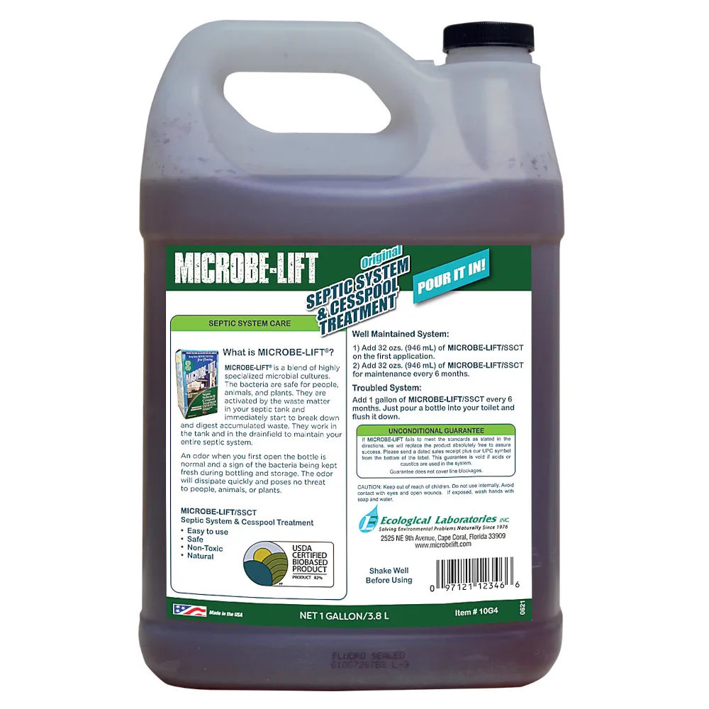 Microbe-Lift Septic System Klärgruben Bakterien flüssig