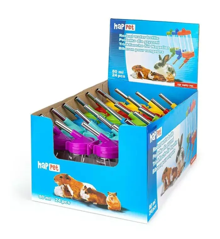 Happet Nagetiertränke 80 ml 24er Set mit Kugelventil