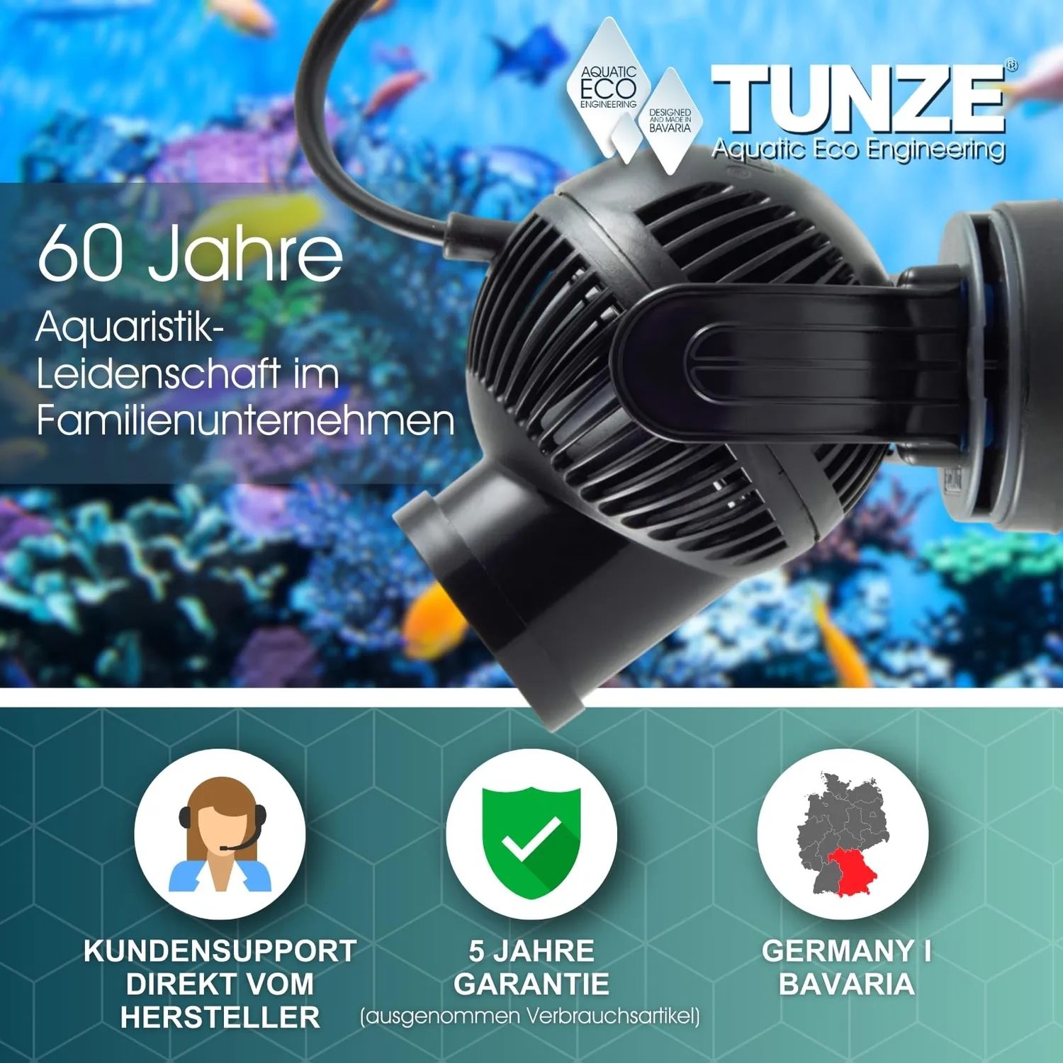 Tunze LED eco chic refugium Pflanzenlicht Unterwasser