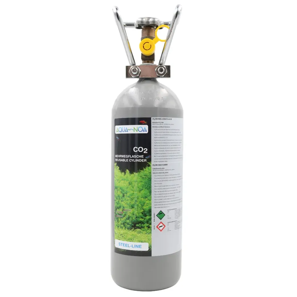 Aqua-Noa 1002 CO2 Mehrwegflasche 2000g mit Cage