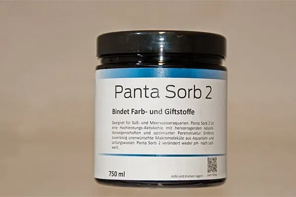 Panta Rhei Panta Sorb 2 Aktivkohle Pellets 750 ml farbstichfrei