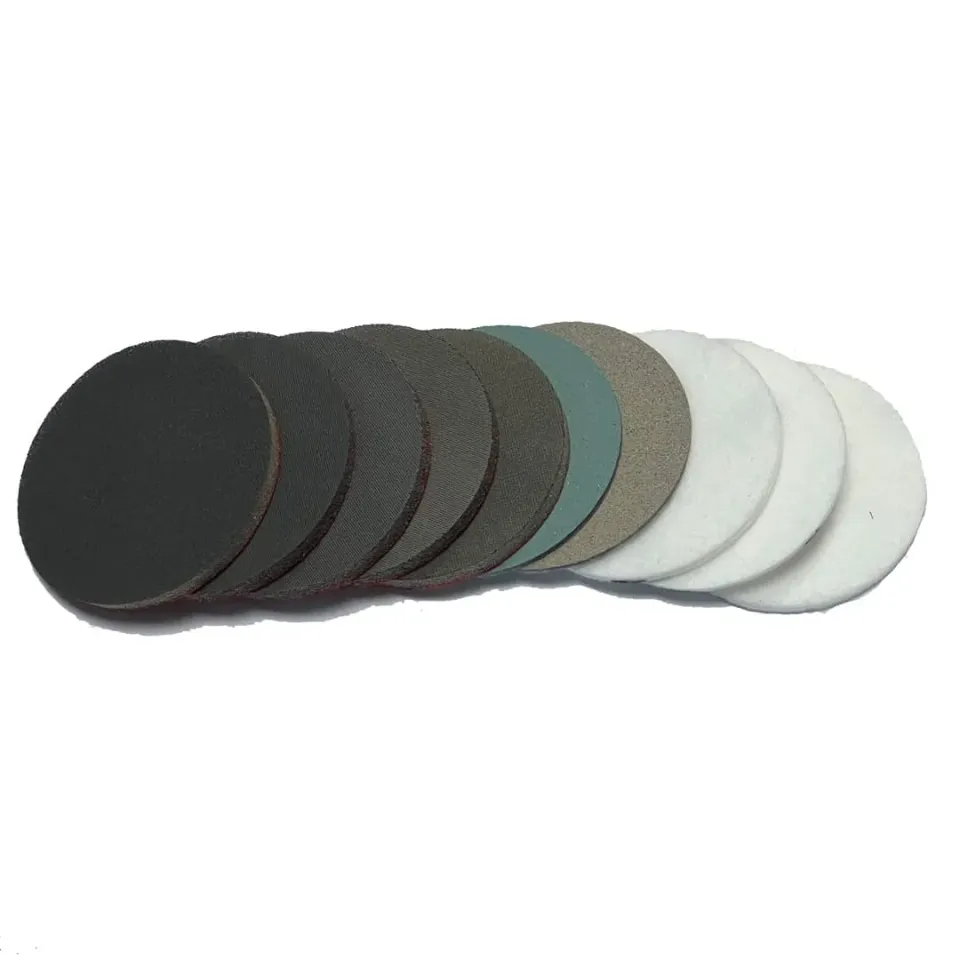 Panta Rhei Reinigungs Schleif Polier Pad Set 12-teilig