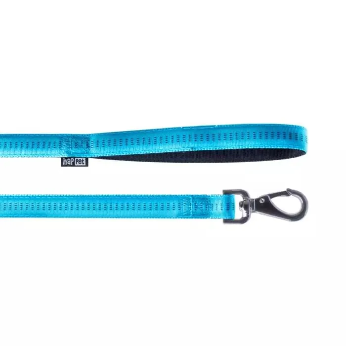 Happet Soft Style Hundeleine XL 120 cm Orange-Schwarz