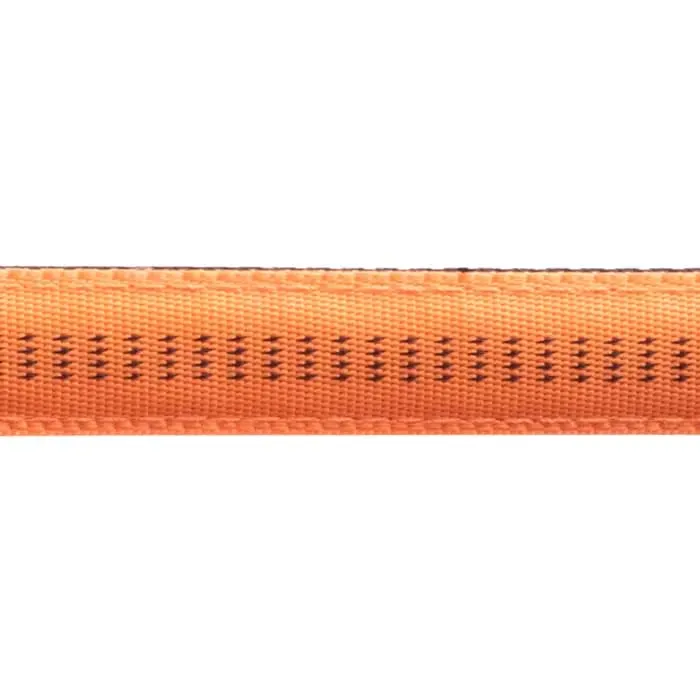 Happet Soft Style Hundeleine XL 120 cm Orange-Schwarz
