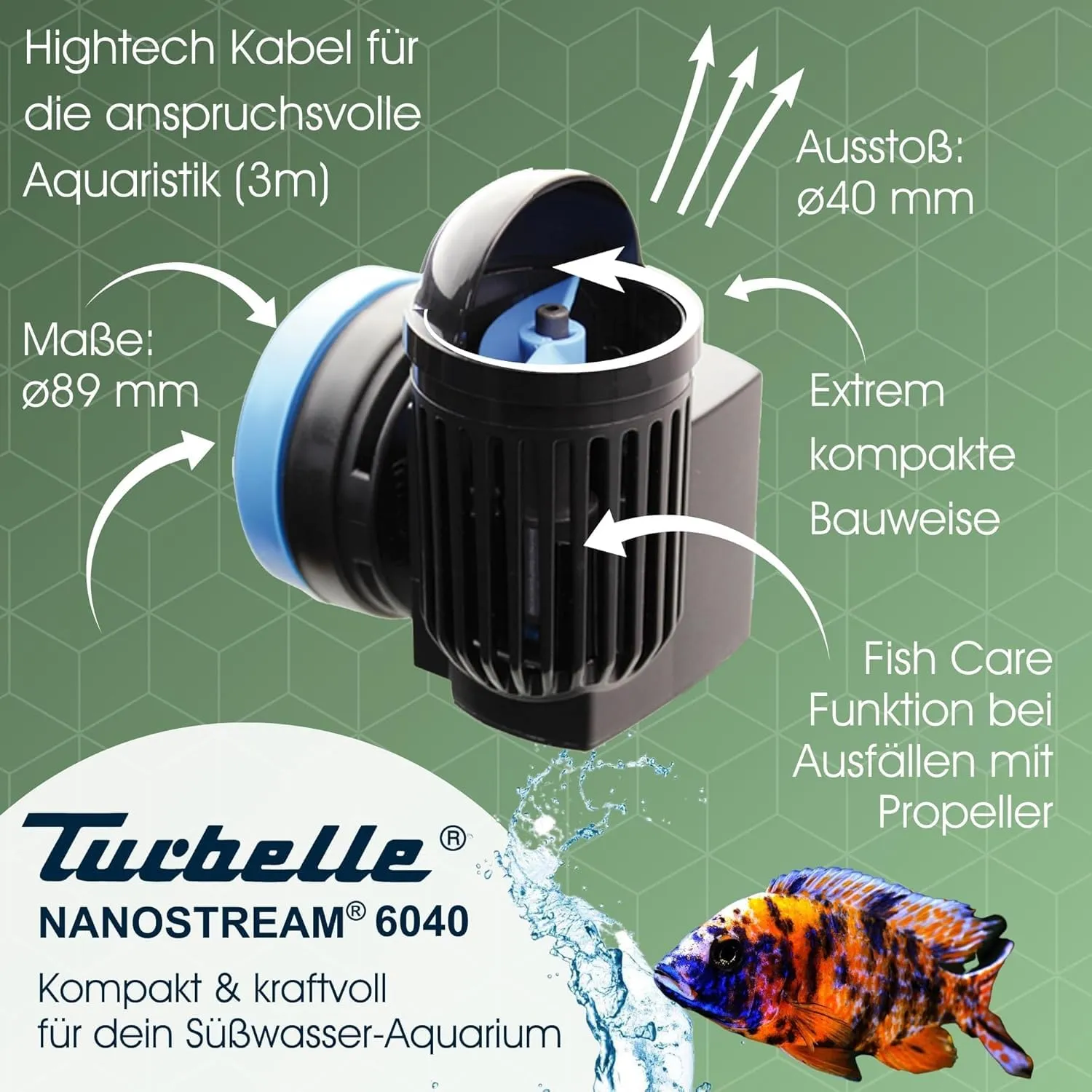 Tunze Turbelle NanoStream 6040.005 HUB Strömungspumpe