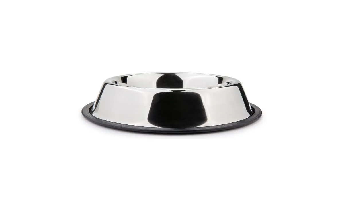 Happet Hundenapf 33 cm 2,4 L Edelstahl rutschfest