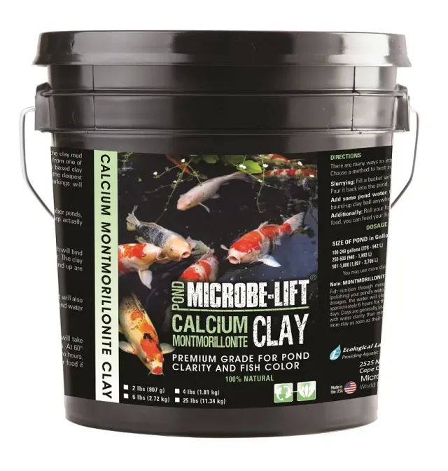 Microbe-Lift Calcium Montmorillonite Tonmineral Teich