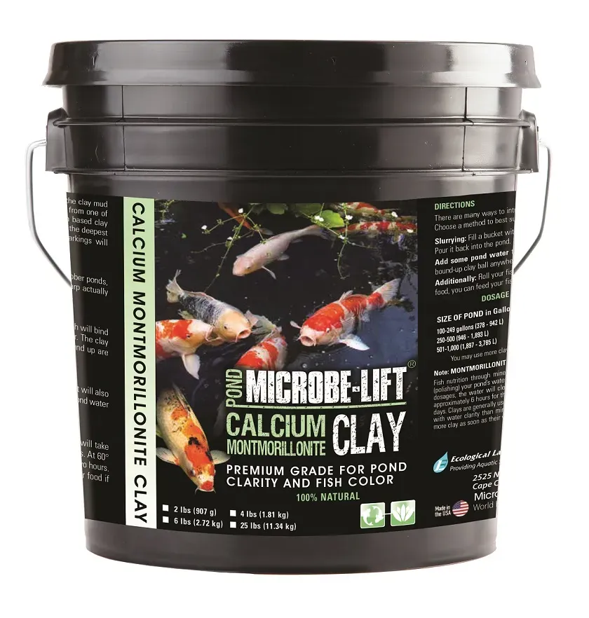 Microbe-Lift Calcium Montmorillonite Tonmineral Teich