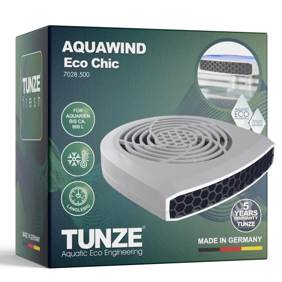TUNZE Aquawind eco chic Aquariumlüfter Süßwasser 2-4°C