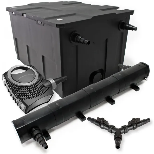 SunSun CBF-550 Teichfilter Komplettset 10000 l/h 72W UVC