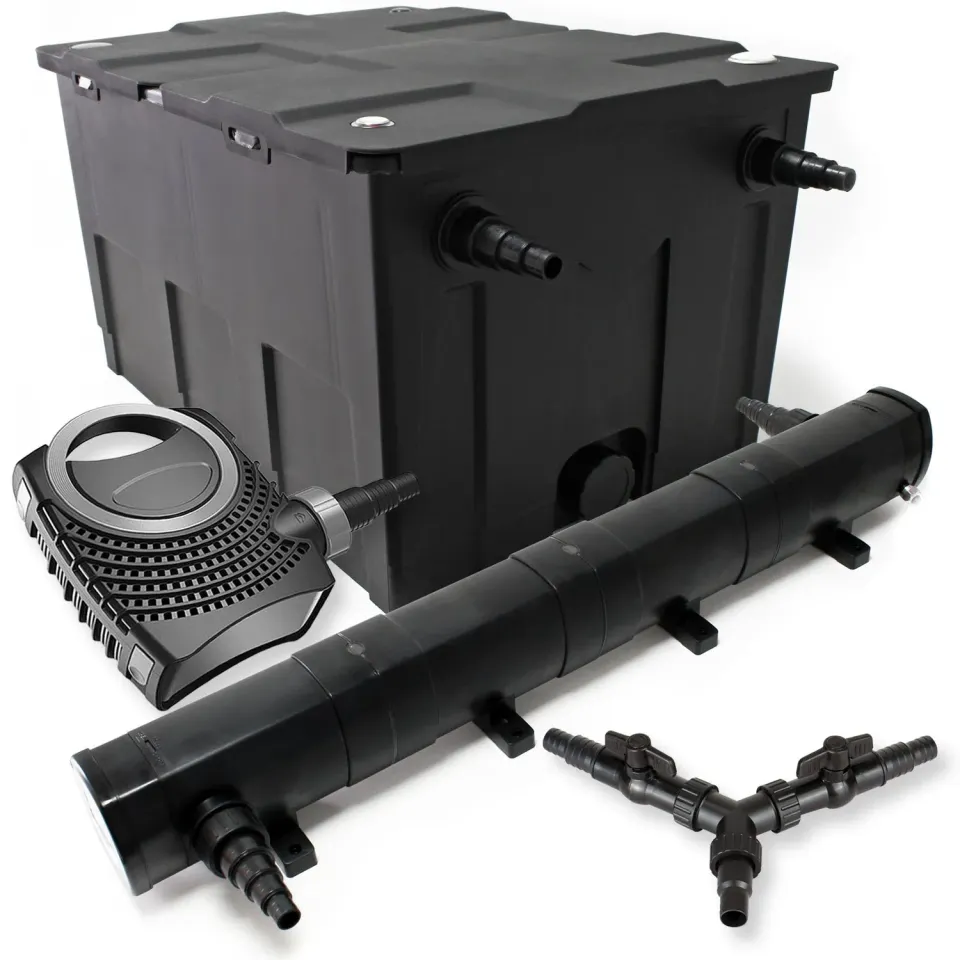 SunSun CBF-550 Teichfilter Komplettset 10000 l/h 72W UVC