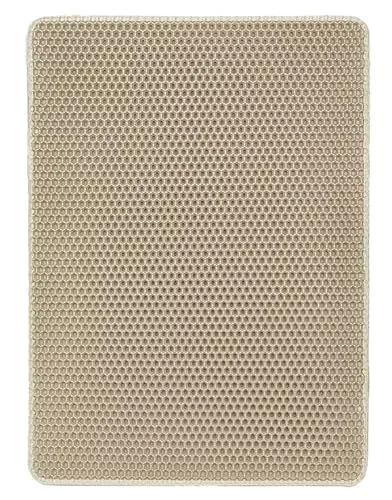 Happet Katzenstreu Matte S schwarz 40x50 cm Waben