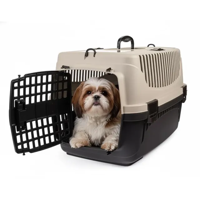 Happet Polly Transportbox S Beige-Braun 48 cm