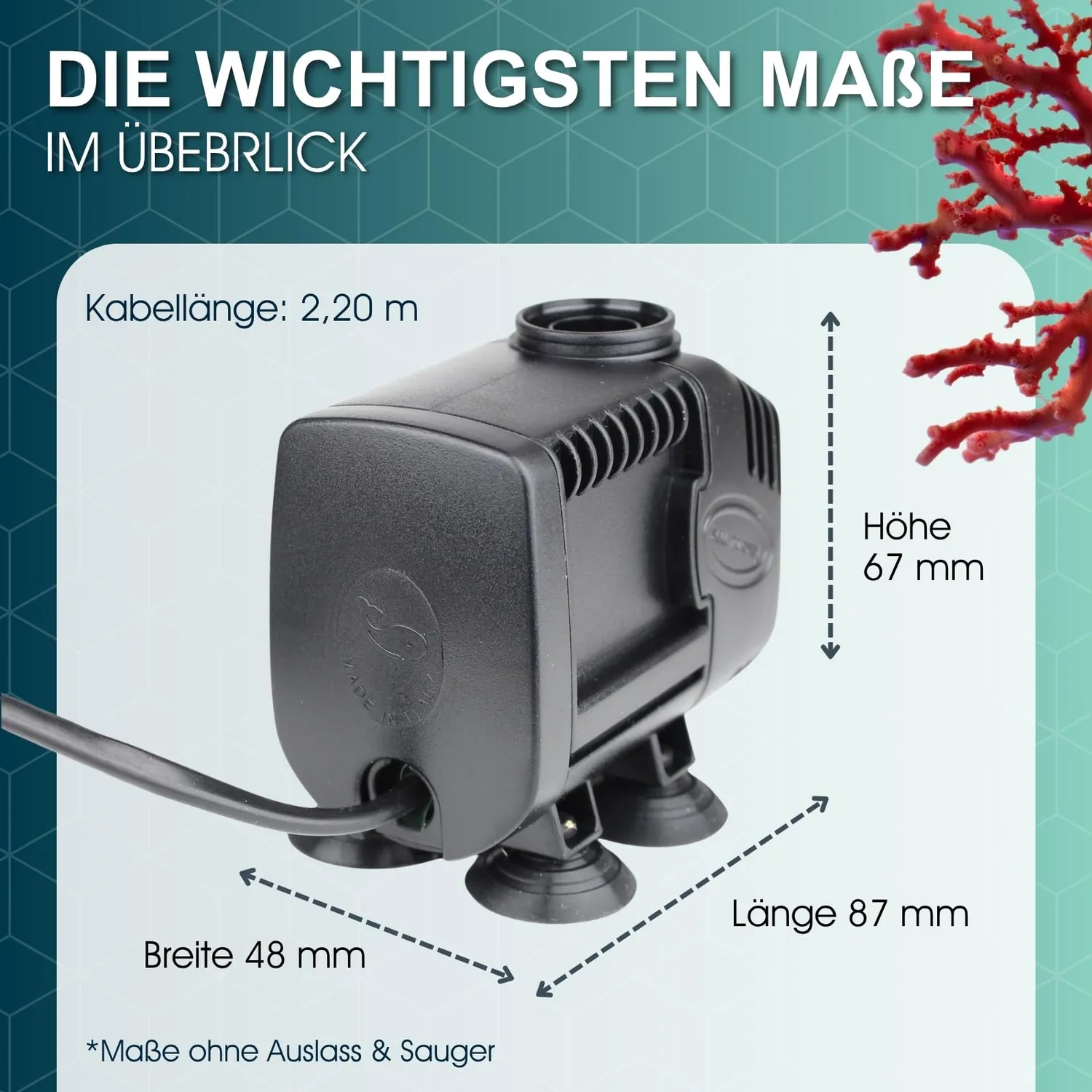 Tunze Silence 1073.008 Rückförderpumpe 150-800 l/h