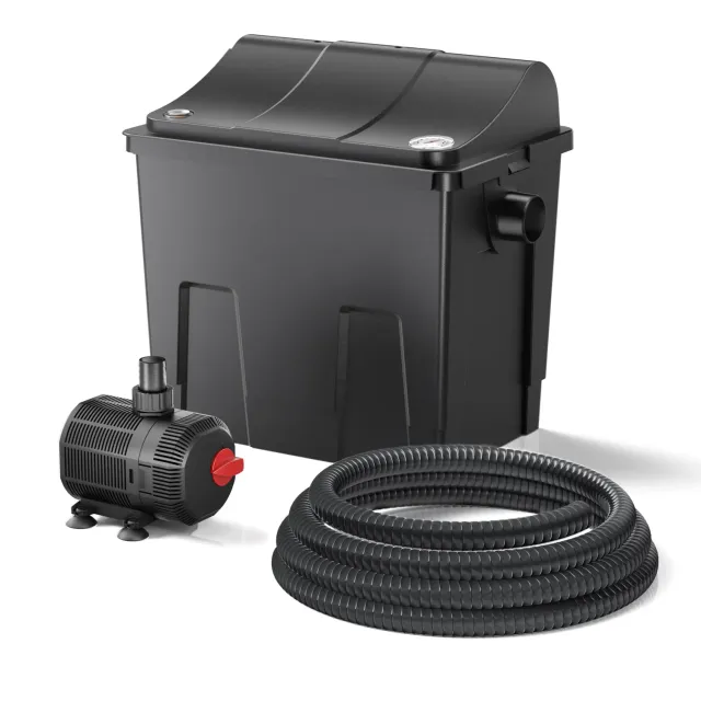 SunSun CBF-200T Teichfilter Komplettset 6000l 9W UVC Pumpe