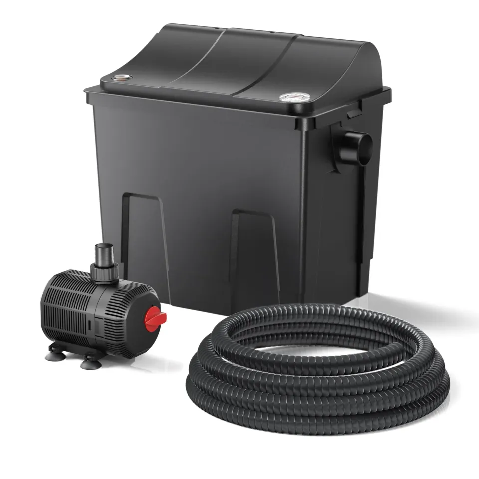 SunSun CBF-200T Teichfilter Komplettset 6000l 9W UVC Pumpe
