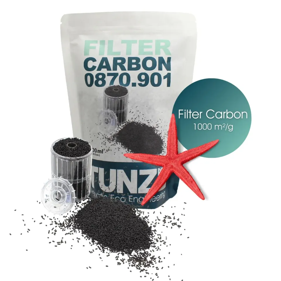 TUNZE Carbon Aquarium Filterkohle 700ml Entgiftung