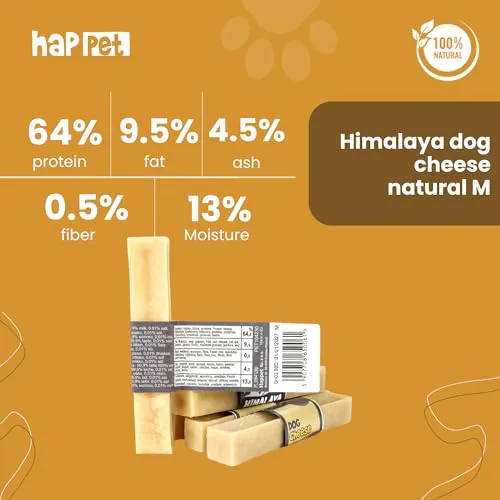 Happet Himalaya Kaukäse M Hundekauartikel 66-74 g fettarm