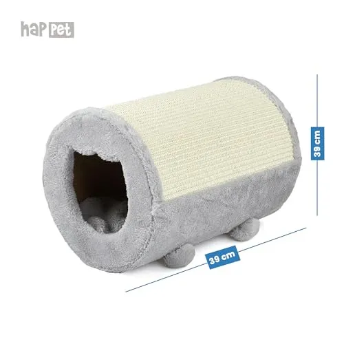 Happet Wandkratzbrett Katze 11x56 cm Sisal creme