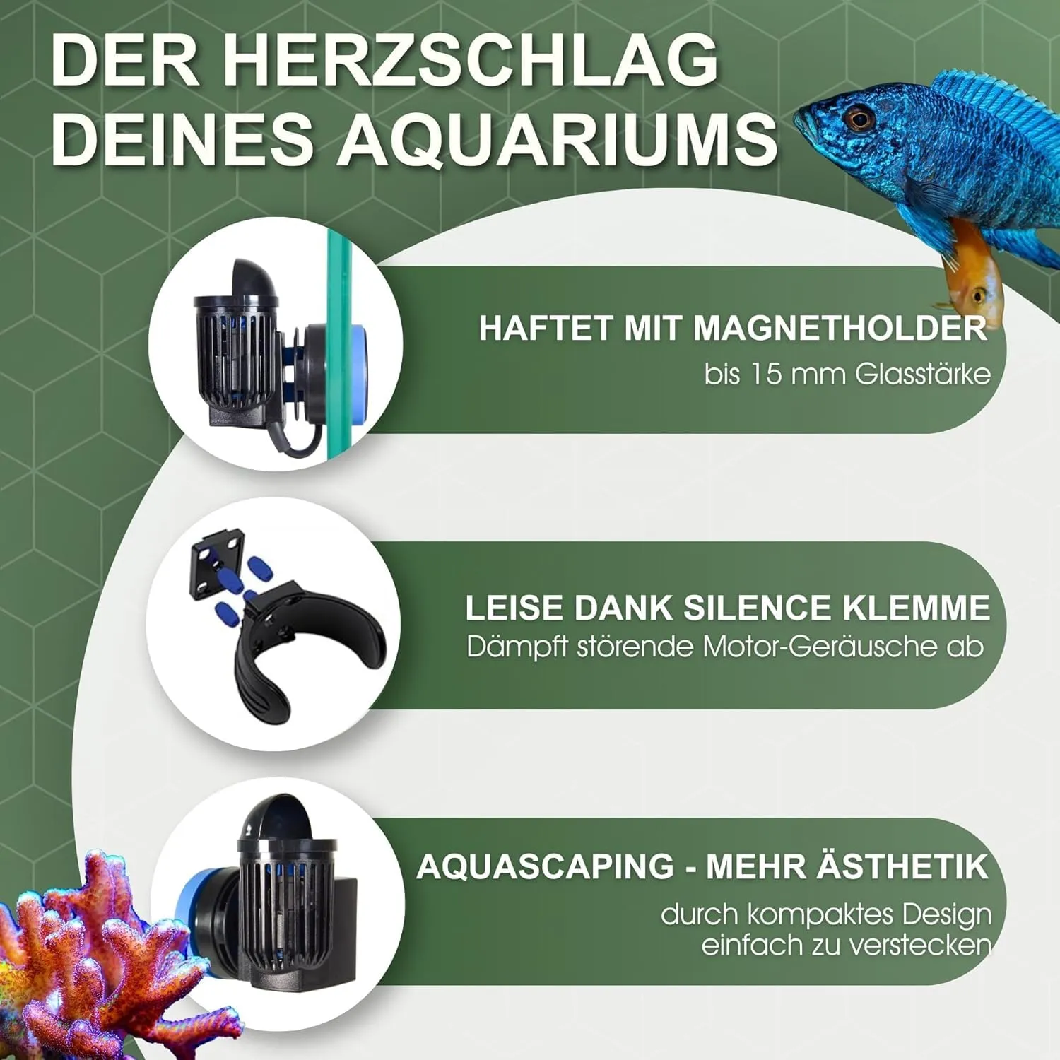 Tunze Turbelle NanoStream 6040.005 HUB Strömungspumpe