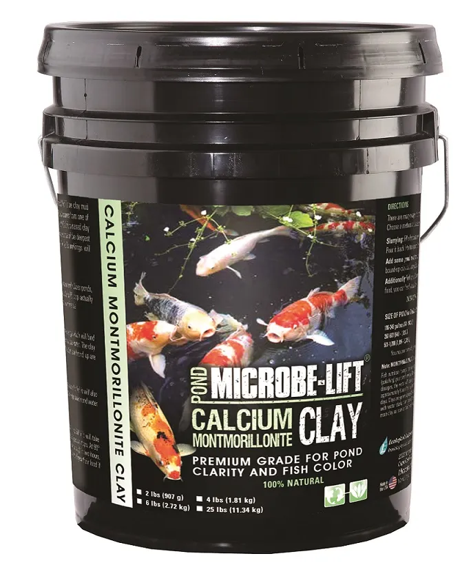 Microbe-Lift Calcium Montmorillonite Tonmineral Teich