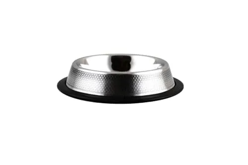 Happet Diamond Napf 12 cm 0,2 L Edelstahl rutschfest