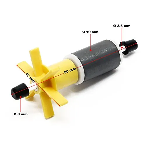 SunSun HW-403B Pumpenwelle Außenfilter Ersatzteil Ø43 mm