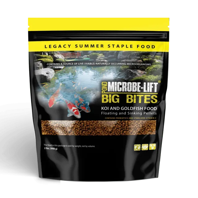 Microbe-Lift Legacy Big Bites Teichfischfutter Pellets