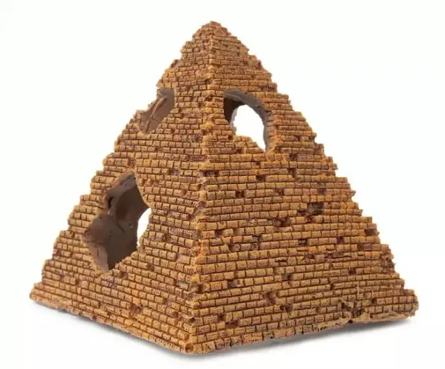 Happet Pyramide 10,5 cm Aquarium-Deko Versteck