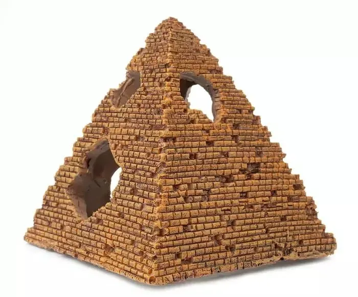 Happet Pyramide 10,5 cm Aquarium-Deko Versteck