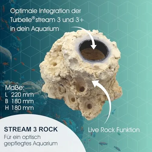 Tunze Turbelle stream 3 Rock Keramikstein porös