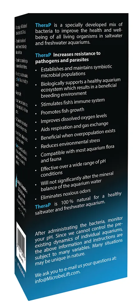 Microbe-Lift TheraP Bakterienkur Filter Teich Aquarium