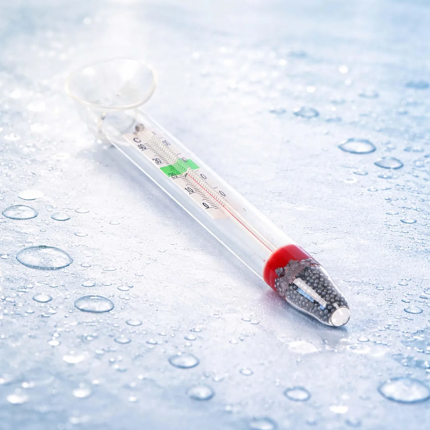 SunSun WDJ-02 Aquarium Thermometer Glas -1 bis 43 °C