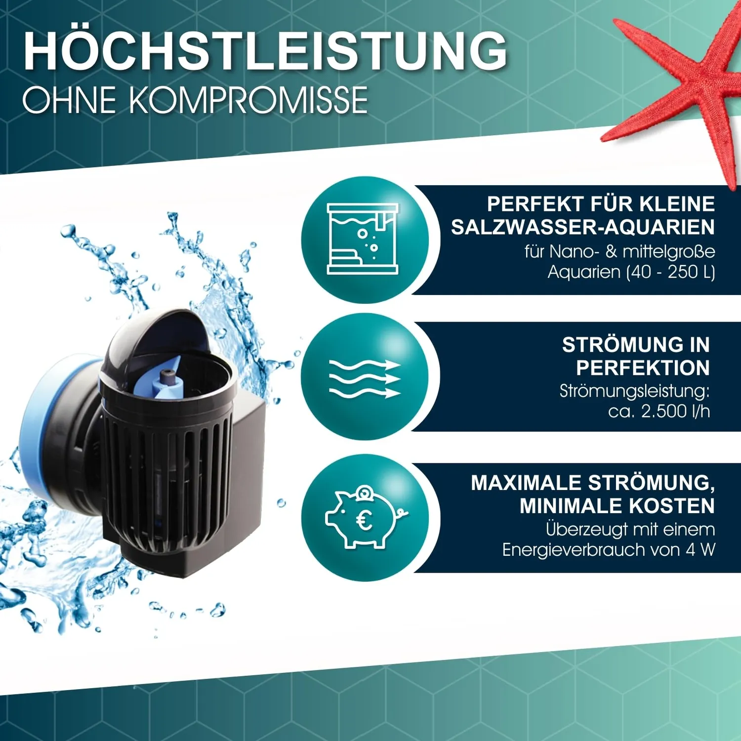 TUNZE Turbelle nanostream 6020 Strömungspumpe 2500 l/h