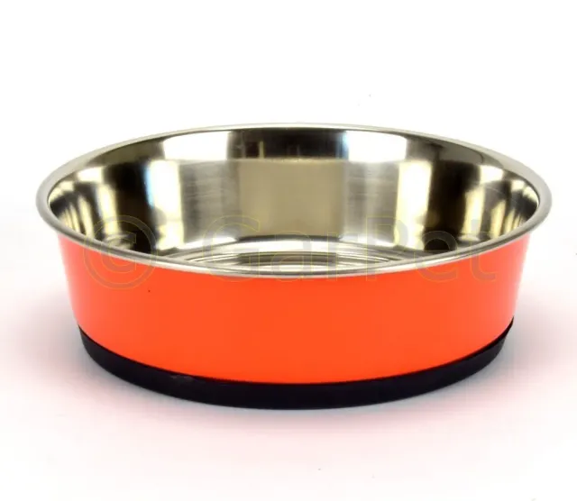 Happet Futternapf Wassernapf orange 1,6 L 21 cm rutschfest