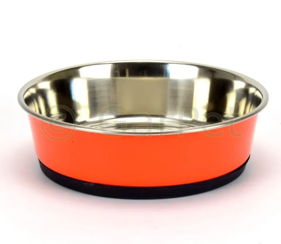 Happet Futternapf Wassernapf orange 1,6 L 21 cm rutschfest