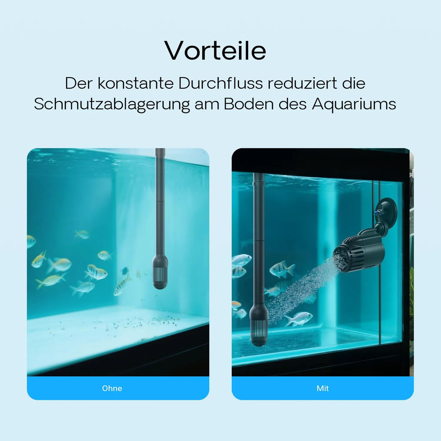 SunSun JVP-110A Strömungspumpe 2000 l/h 3 W Aquarium