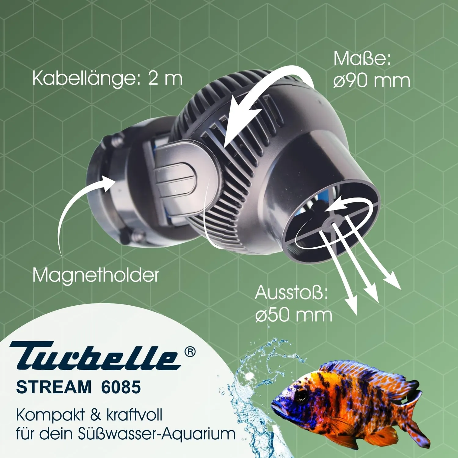 TUNZE Turbelle Stream 6085 Strömungspumpe 8000 l/h