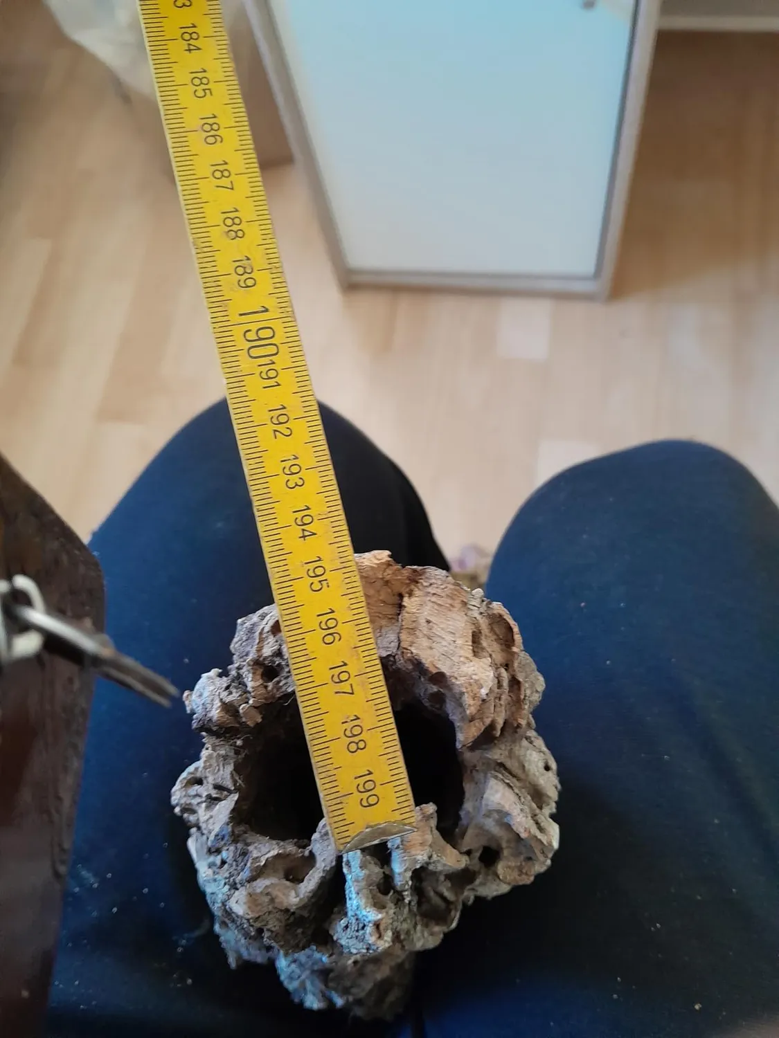 Happet Korkröhre S 40 cm Ø 5-10 cm Tunnel Naturkork
