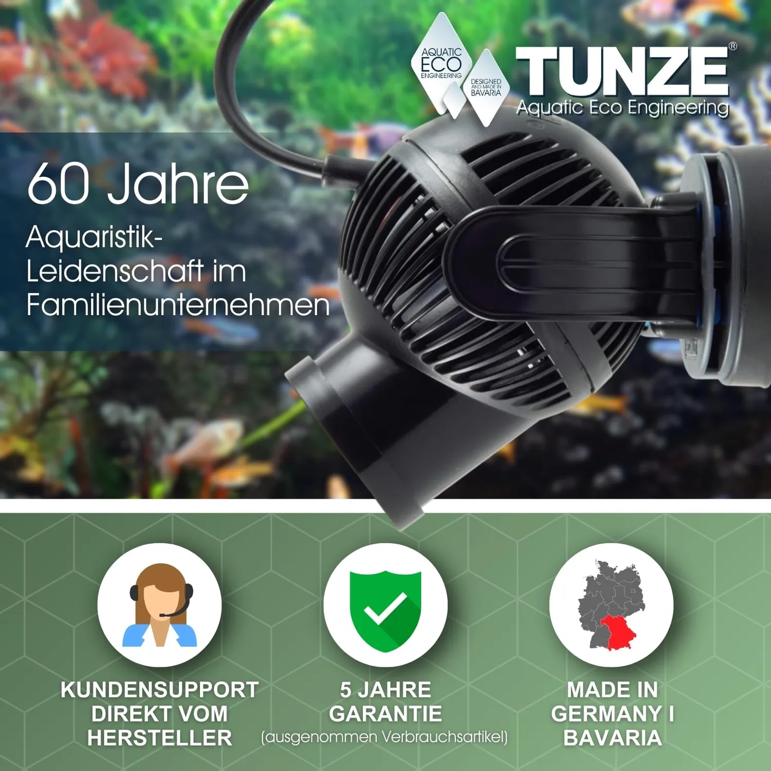 TUNZE Turbelle Stream 6085 Strömungspumpe 8000 l/h