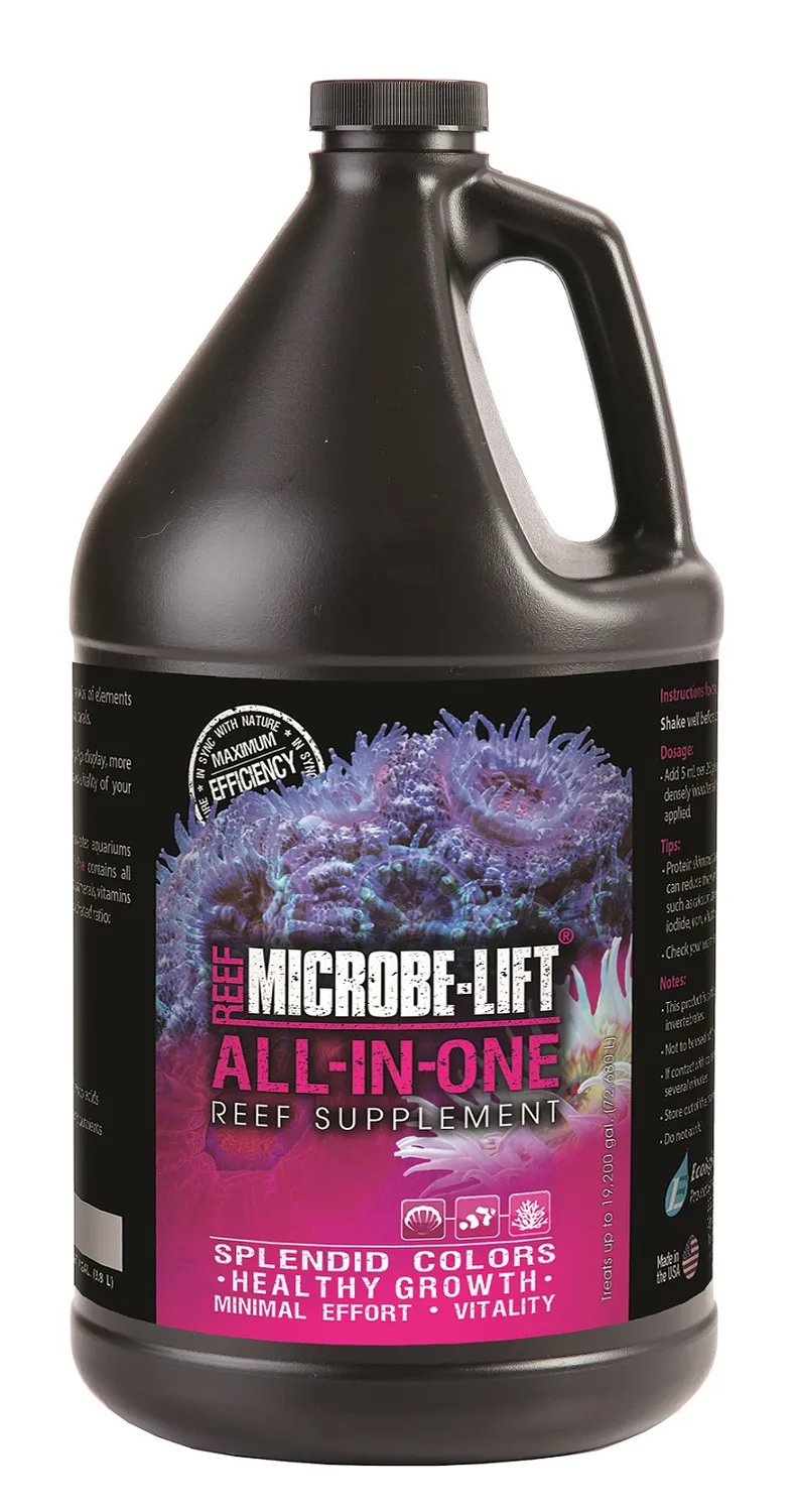 Microbe-Lift All in One Aquarium Wasserzusatz mit Meerwassermineralien