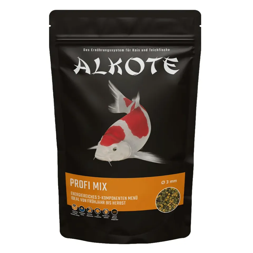 ALKOTE Profi Mix Koifutter 3 mm 500 g Weizenkeim