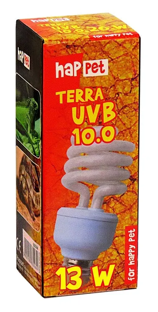 Happet UVB 5.0 Kompaktlampe 13 W E27 Terrariumlampe