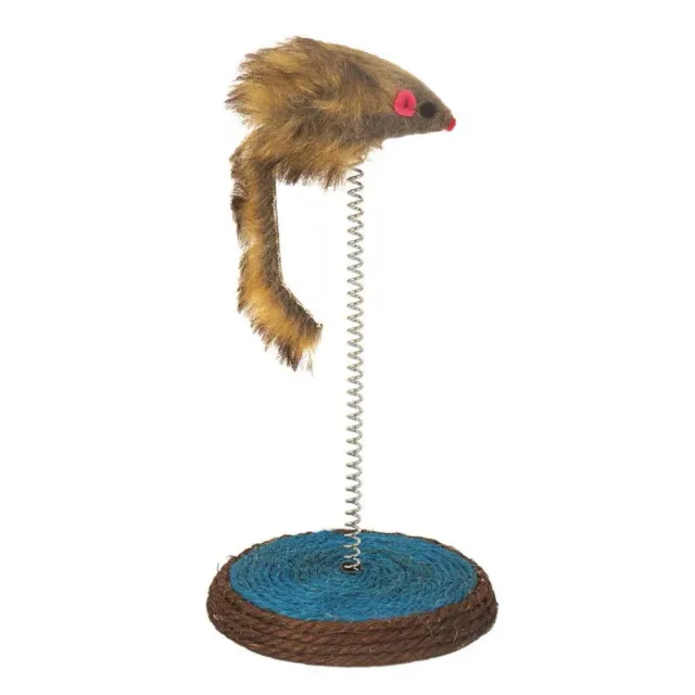 Happet Feder Plüschmaus Katzenspielzeug Sisal