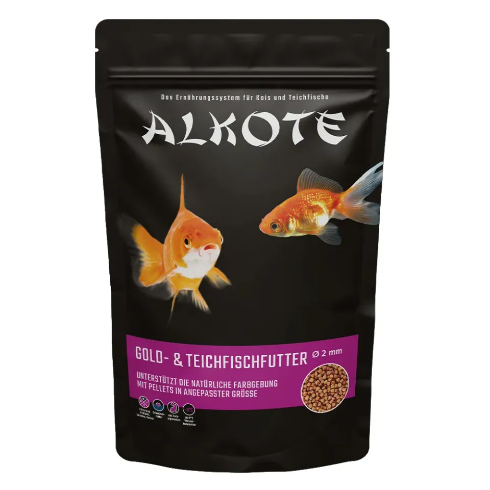 ALKOTE Gold Teichfischfutter 450 g farbfördernd