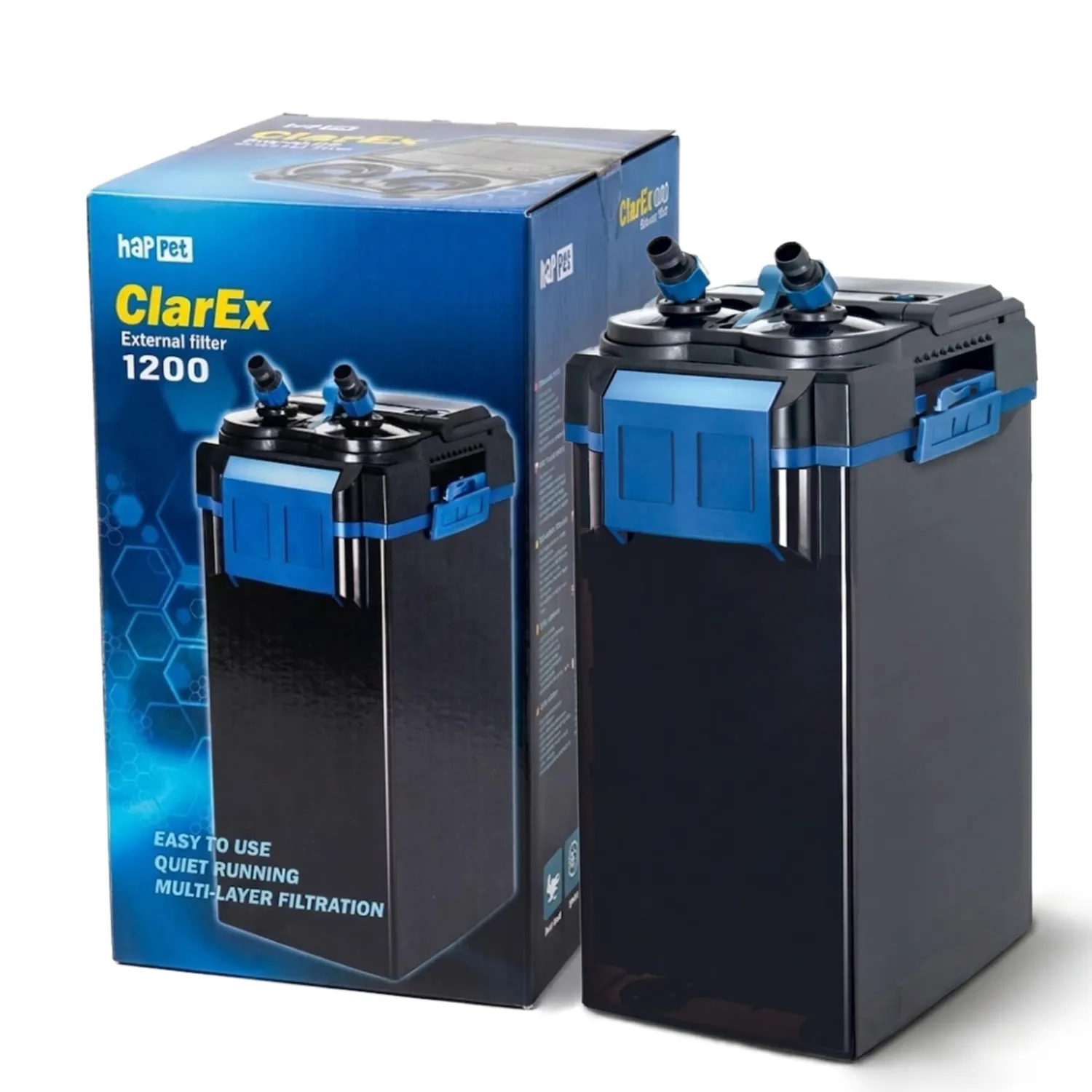 Happet ClarEx 1000 Außenfilter 1000 l/h für 200-400 l